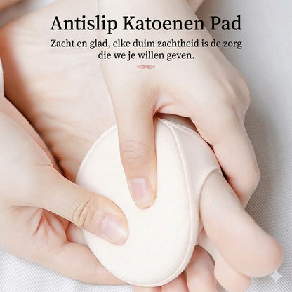 Damesteensokken (4 Paar) – Anti-Slip Halve Sokken voor Pumps en Hakken – Ademend