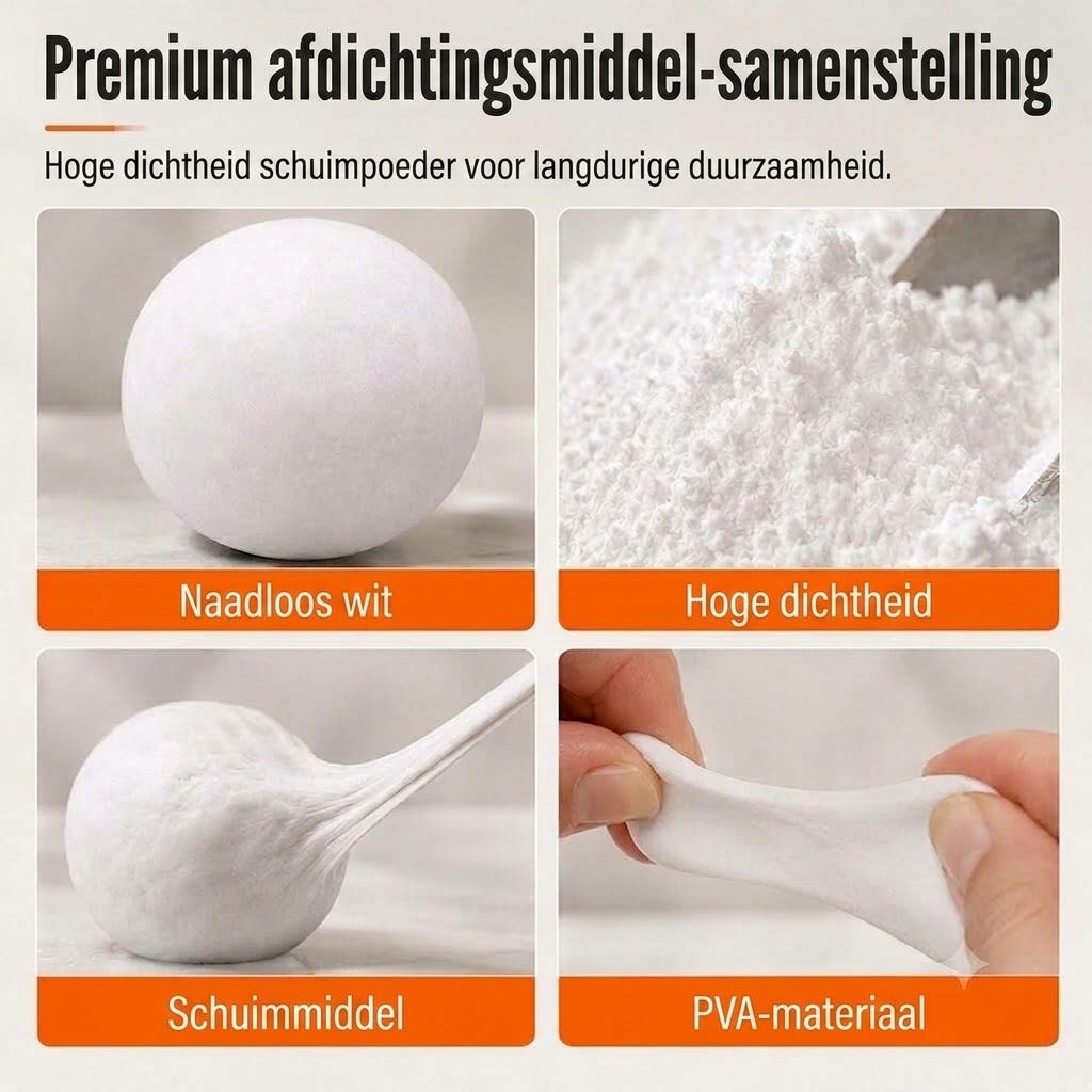 Nieuwe generatie waterdicht afdichtingsmiddel (1 set, 3 stuks)