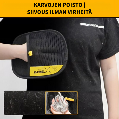 Sähköstaattinen karvanpoistohanska