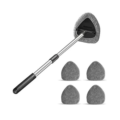 Auton ikkunanpesin – Teleskooppivarsi ja 180° kääntyvä pää