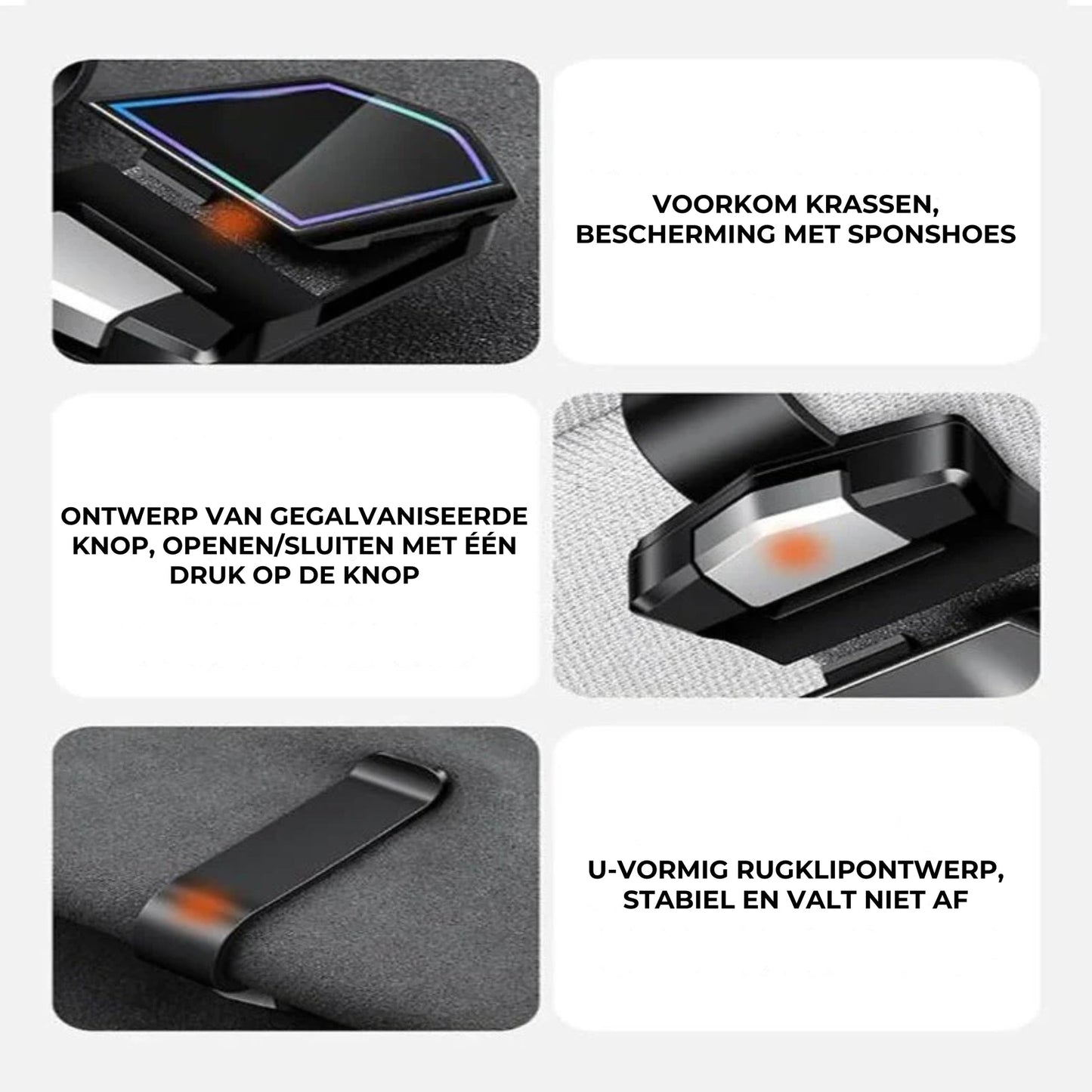 Luxe Magnetische Brilhouder voor de Auto