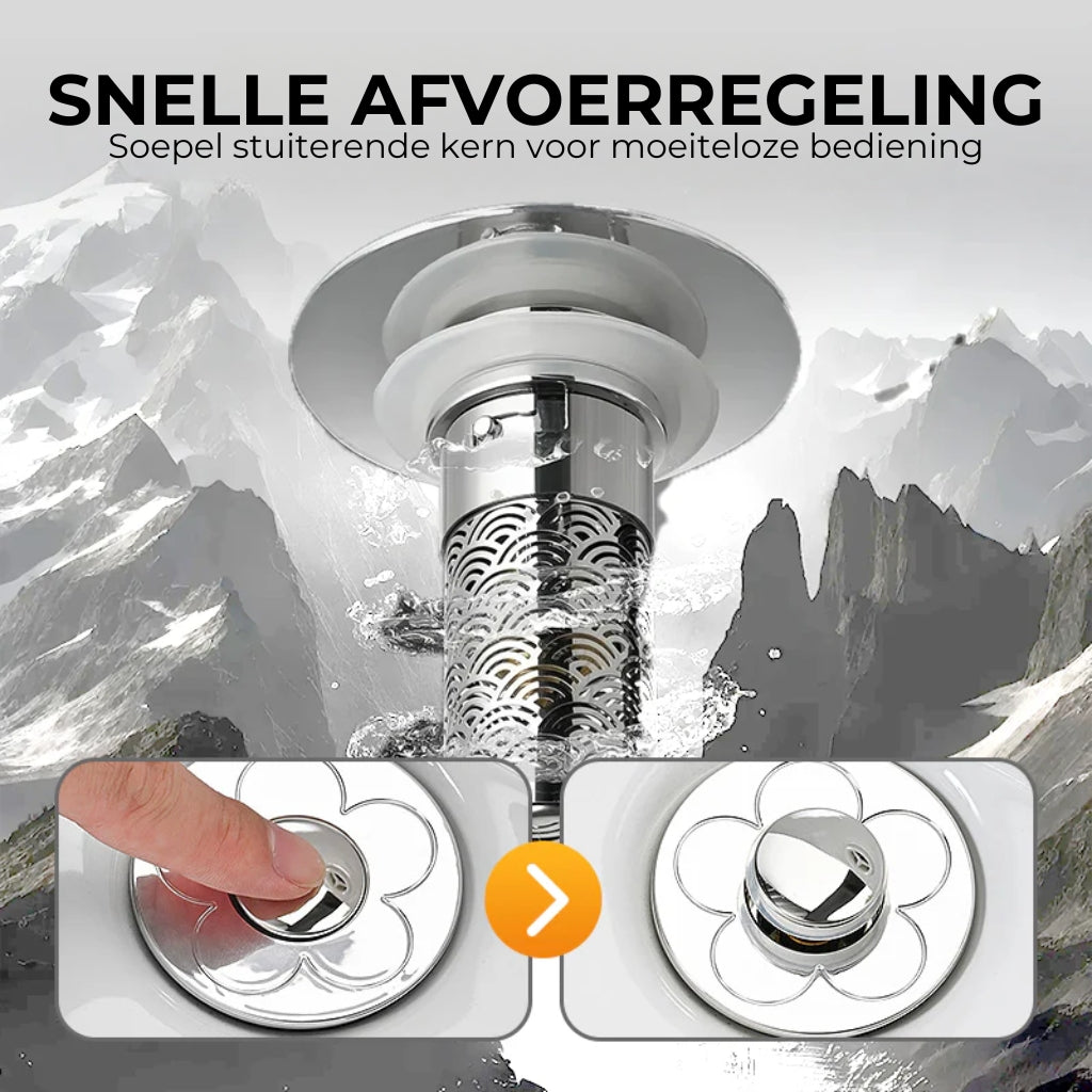 Universele Pop-up Wastafelstop