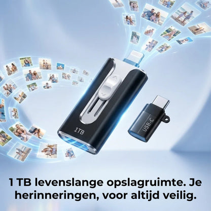 Hevlio™ Portable SSD voor Laptop & Gaming