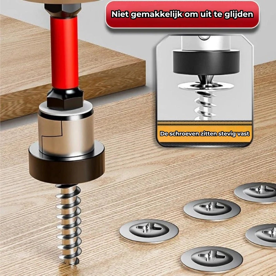 Magnetische S2 Staal Schroefbits met Dieptestop