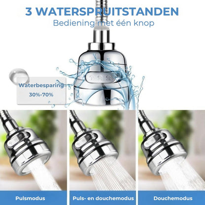 Keukenkraan Sproeikop - Waterbesparend Verlengstuk