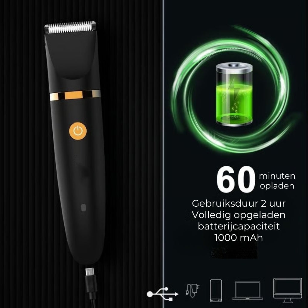 3-in-1 Bodygroomer voor Mannen - Elektrische Lichaamstrimmer