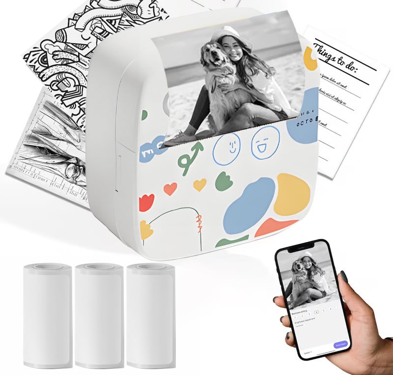 XenGro Draagbare Labelprinter & Sticker Maker