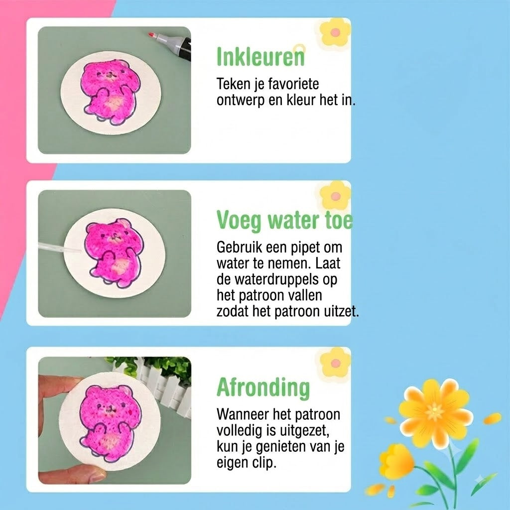 👩‍🎨🔮 Kindveilig schuimpapier (knutselfoam) – zacht en flexibel, ideaal voor creatieve projecten, leren en knutselen voor kinderen 🎁✂️