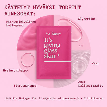 Ammattitason kollageeninaamio – 1 setti (8 kpl)