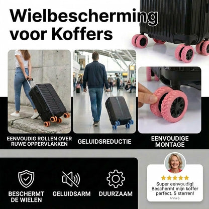 Beschermhoes voor kofferwielen