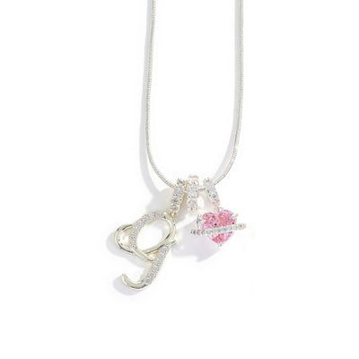 Elegante ketting met hartvormige hanger