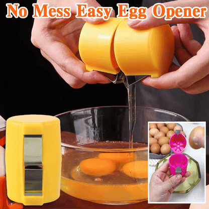 🔥📢📢 Tijdelijke aanbieding❗️❗️ Koop er één, krijg er één gratis! 🍳 Snelle eieropener – open eieren sneller, makkelijker en schoner!🔥