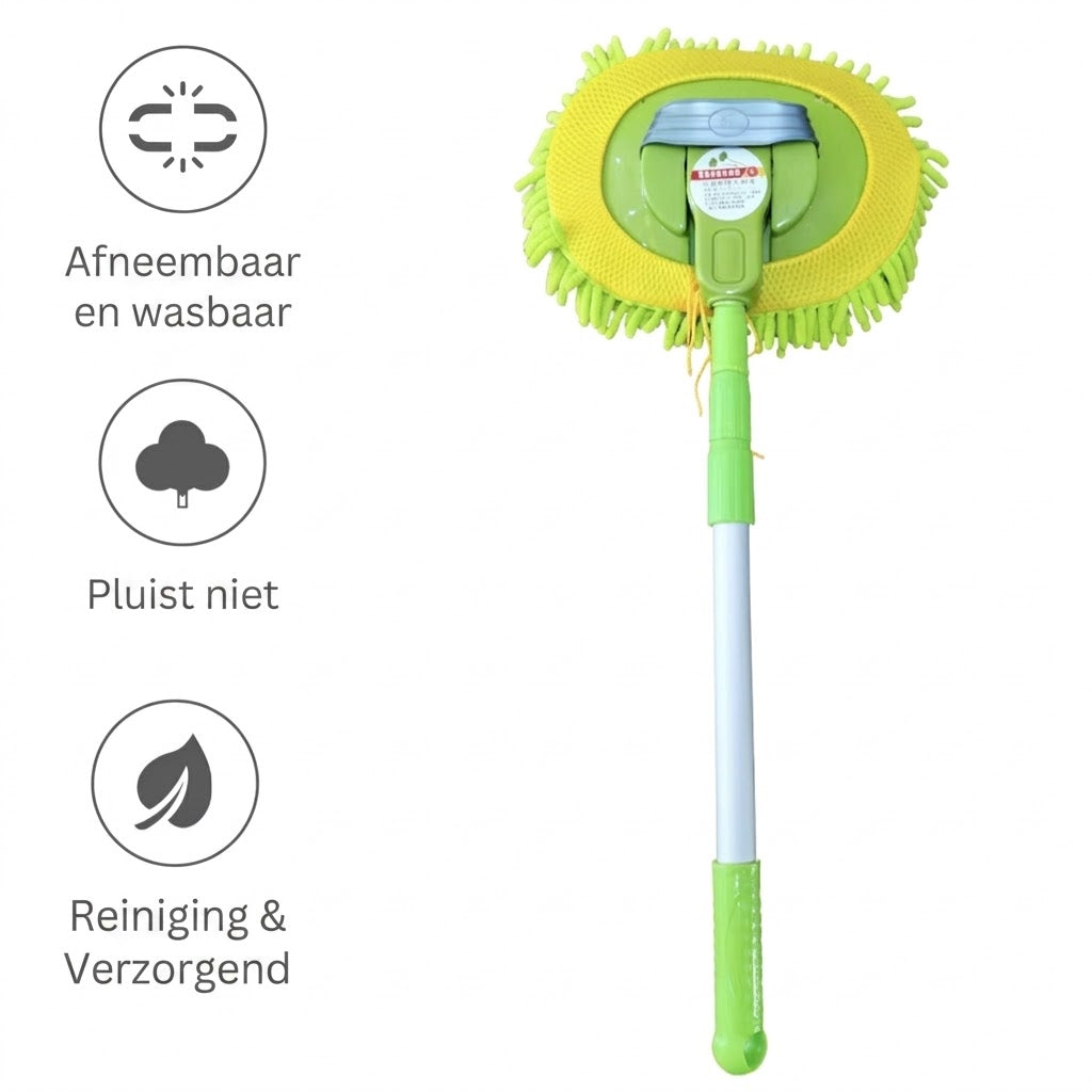 Telescopische autowas-mop