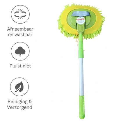 Telescopische autowas-mop