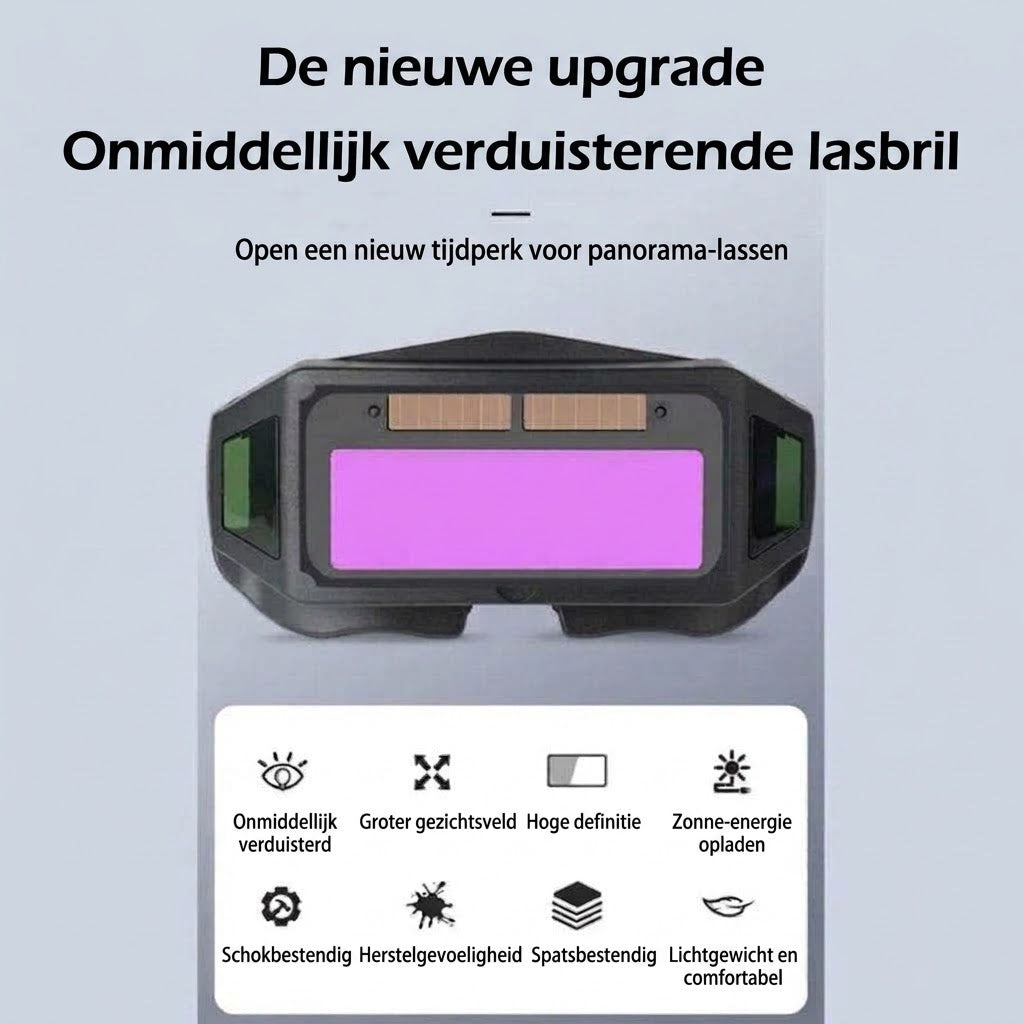 Brandwerende veiligheidsbril voor lassen – Nieuw model 2026