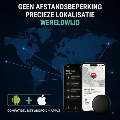 GP90 – Nauwkeurige GPS-tracker zonder abonnement (Android/iOS)