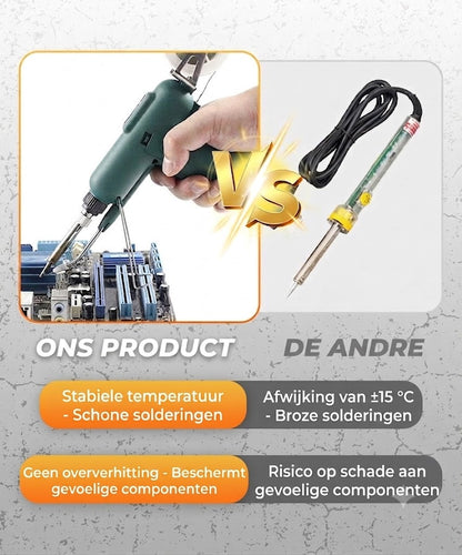 ⚒️ Efficiënte 80W soldeerboutset – 12-delige set