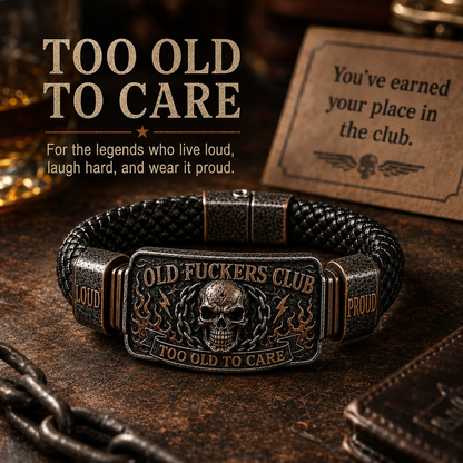 ☠️ Old Guys Club & Wild & Free 🪓 | 2026 Limited Edition Vintage Armband