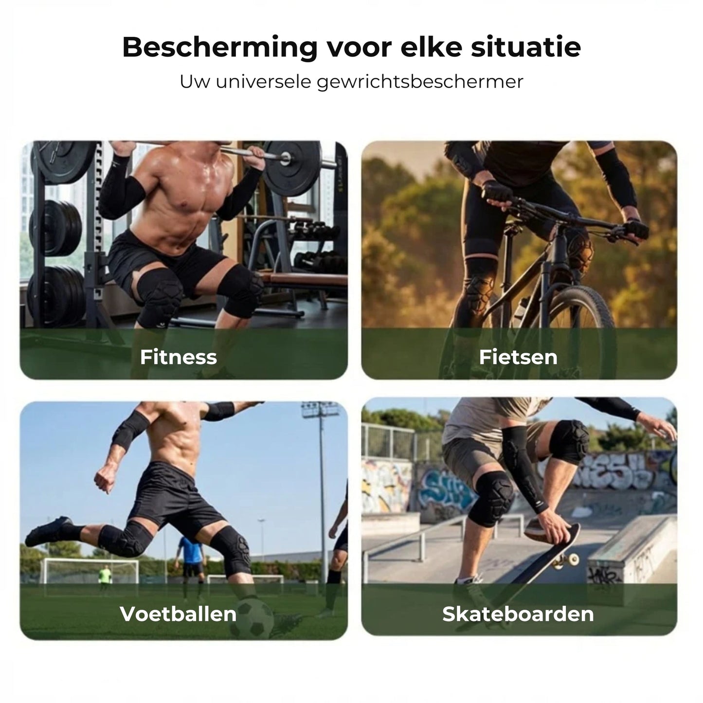Comfortabele Kniebeschermers voor Werk en Tuin