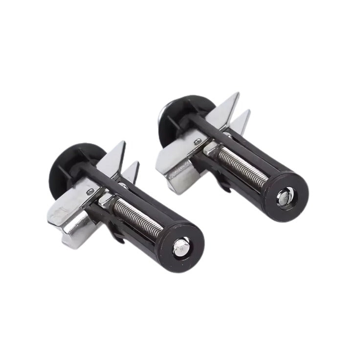 Luxe Toiletbril Montageset (2 Sets) - Zware Kwaliteit RVS Schroeven & Bouten - Expansiebevestiging - 1+1 GRATIS