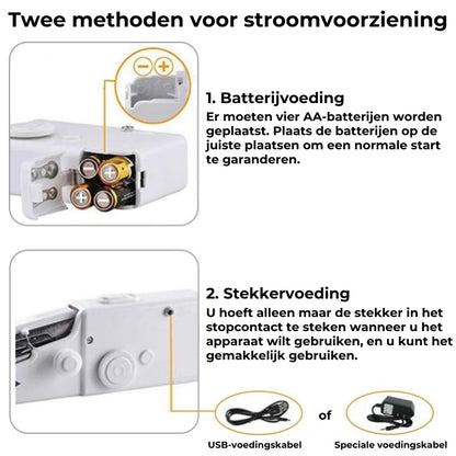 Elektrische Handnaaimachine - Kleding & Gordijnen