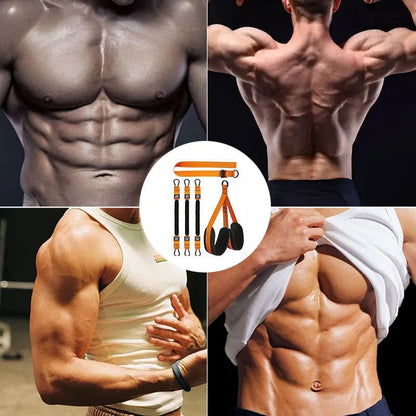 Leuanvetoa tukeva kuntoilu vastuskuminauha