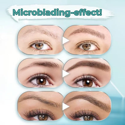Microblading Wenkbrauw Pen - 4 Vorkpunten voor Natuurlijk Resultaat - 24u Waterdicht & Smudgeproof