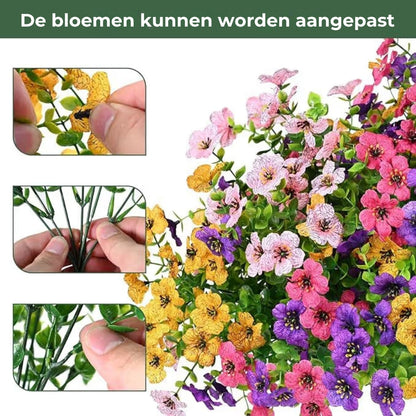 UV-Bestendige Kunstbloem - 4 Stuks