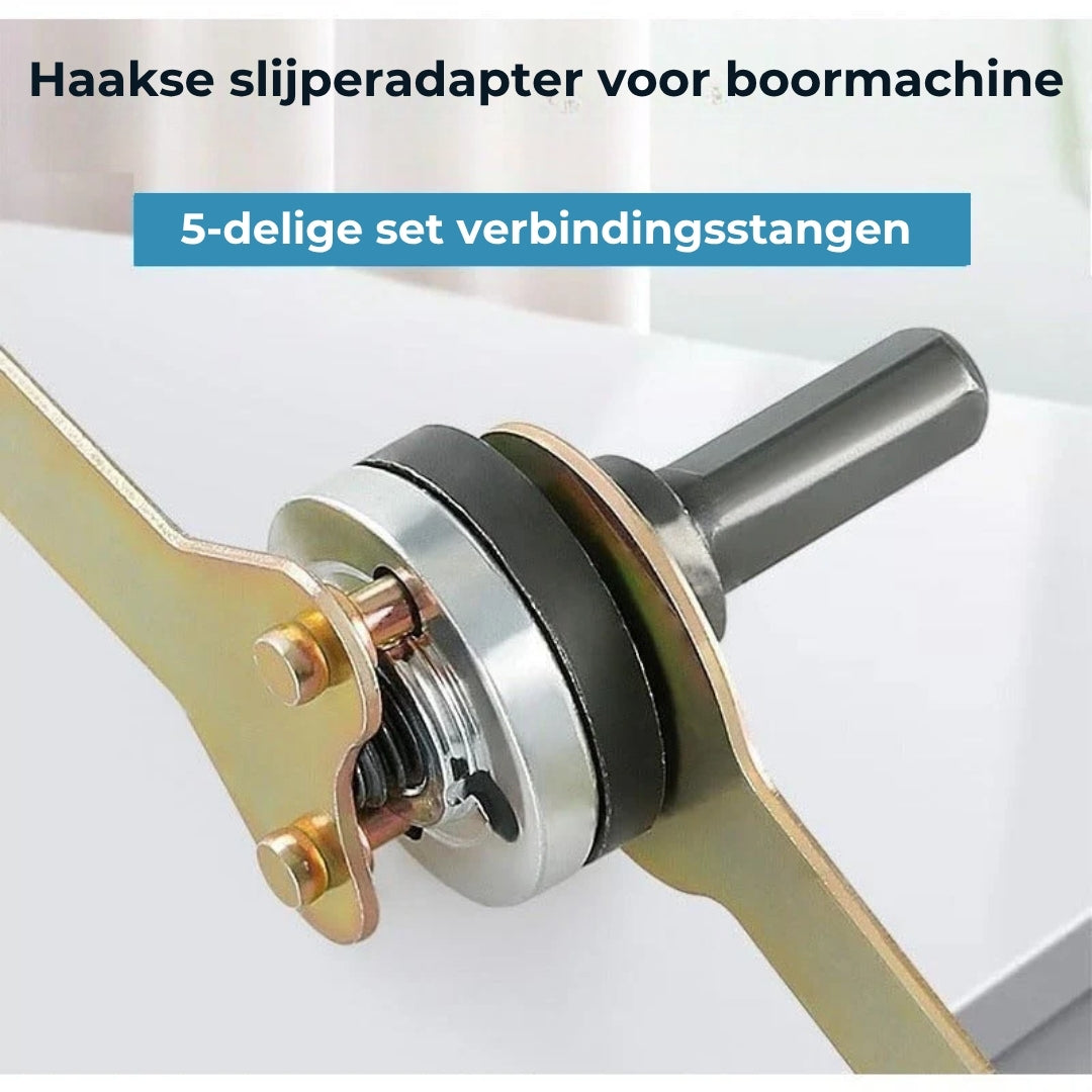 Adapterset - Van Boormachine naar Slijpmachine