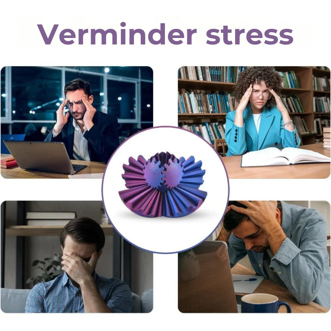 Fidget Tandwielbal-Stressverlichting & Focus