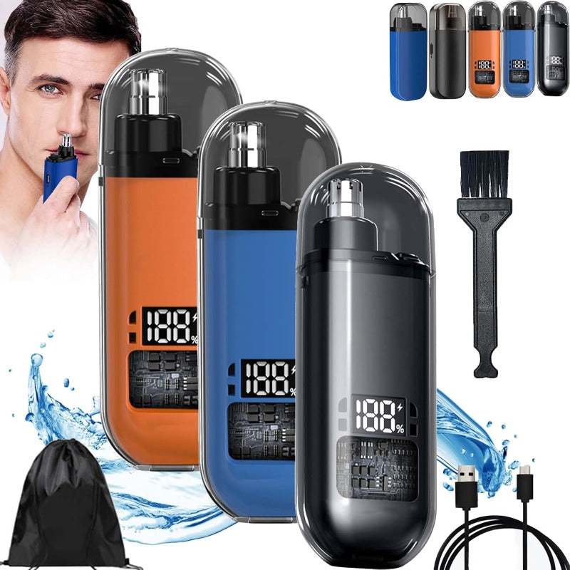 Neushaartrimmer & Oorhaartrimmer - USB-C Oplaadbaar (Waterdicht & Pijnloos).