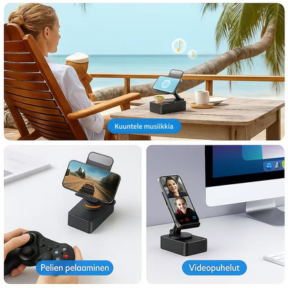 5-in-1 Bluetooth-kaiutin puhelintelineellä