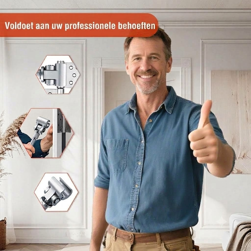 Universele verstelbare scharniersleutel