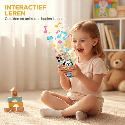 🔥📢 50% korting 📱 Educatieve smartphone voor kinderen | Spelenderwijs leren, oogvriendelijk ontwerp – de ideale keuze om te leren ✨👶