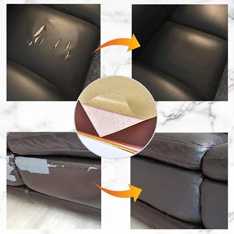 🛋️Zelfklevende Leer Reparatie Set
