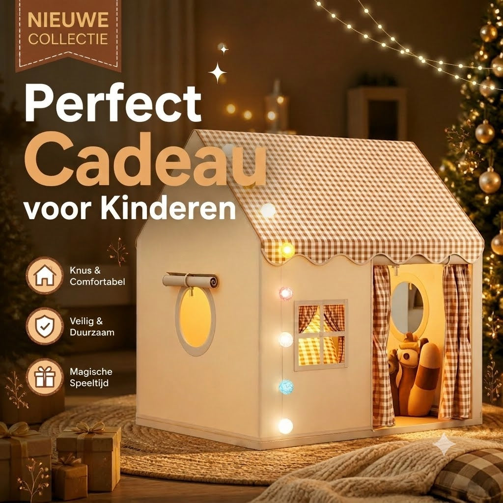 Comfortabele Kinderspeeltent / Gezellige Speeltent voor Kinderen