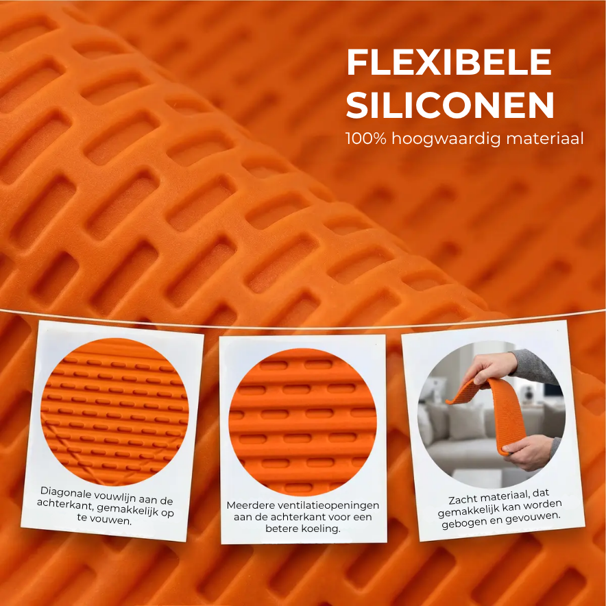Flexibele Siliconen Telefoonhouder – Universele & Antislip Bureauhouder