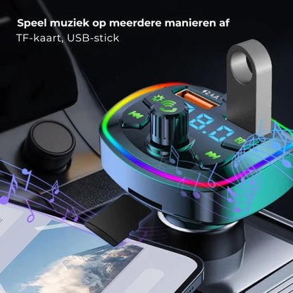 Bluetooth FM-autoadapter en -oplader