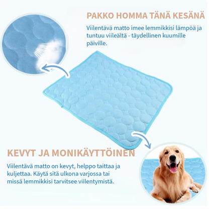 Innovatiivinen lemmikkien jäähdytyspeite