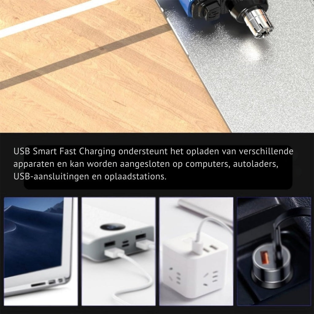 Neushaartrimmer & Oorhaartrimmer - USB-C Oplaadbaar (Waterdicht & Pijnloos).