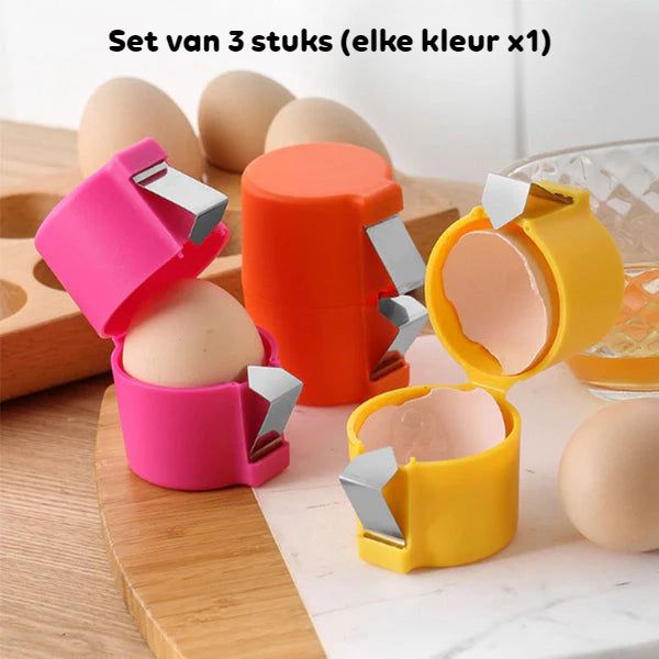 Perfecte Eierschaal Opener & Houder
