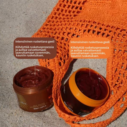 Intensiivisesti ruskettava geeli