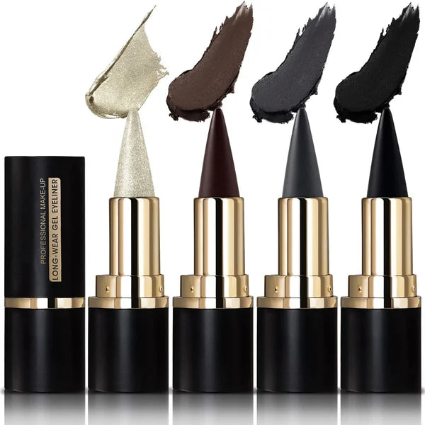 Waterproof Eyeliner - Mat Zwart & 12 Uur (Vlekvrij)