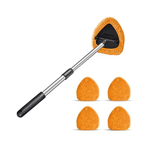 Auton ikkunanpesin – Teleskooppivarsi ja 180° kääntyvä pää