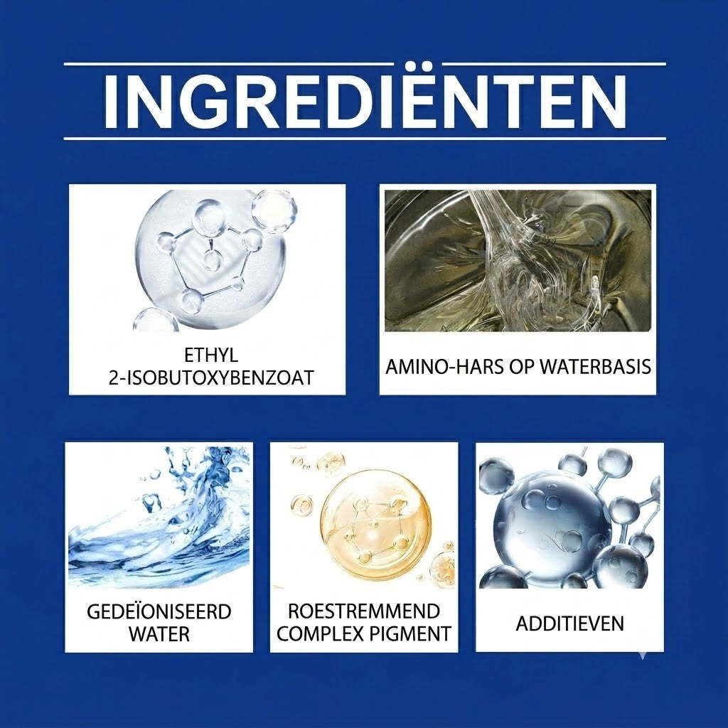 Roestwerende metaalverf op waterbasis
