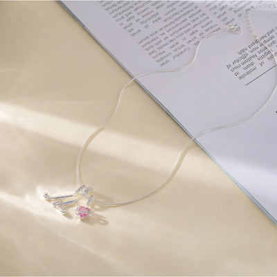 Elegante ketting met hartvormige hanger