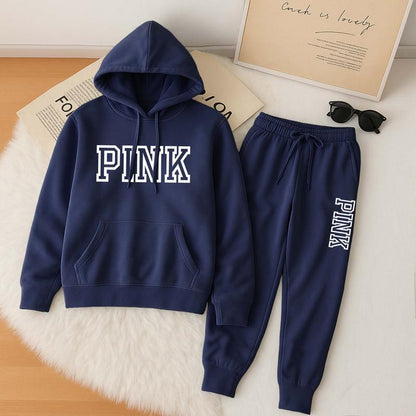 Oversized Joggingpak Unisex - Basic Hoodie & Joggingbroek Set voor Heren & Dames