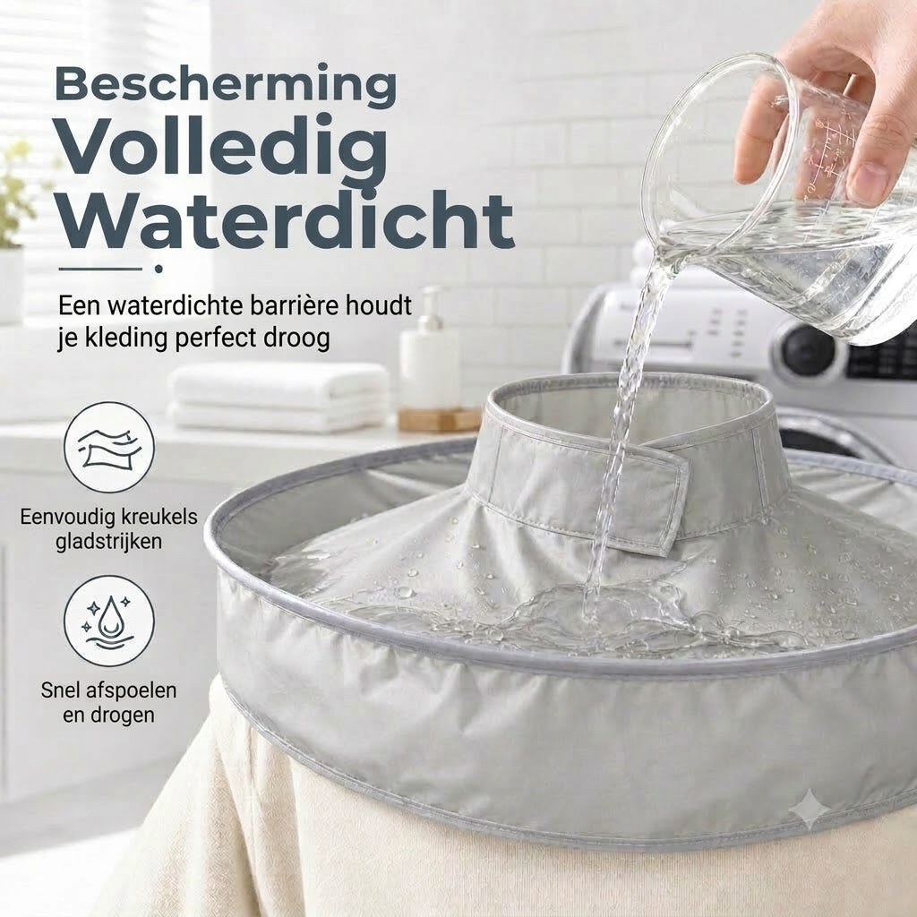 Waterdichte knipmantel met haaropvanger – Opvouwbare paraplu-knipmantel voor thuis knippen