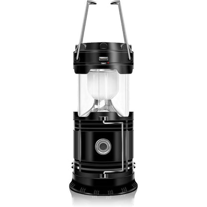 2-in-1 Solar Campinglamp & Zaklamp - USB Oplaadbaar