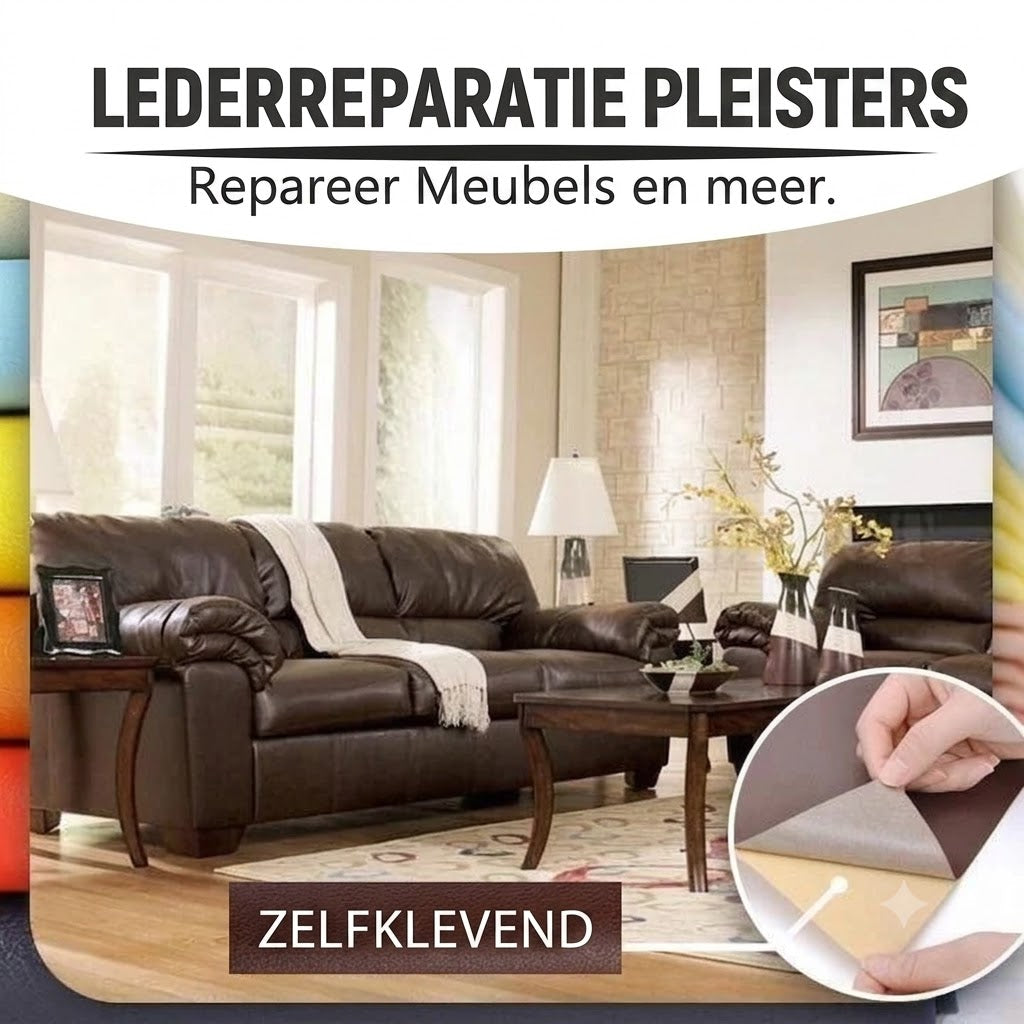 🛋️Zelfklevende Leer Reparatie Set